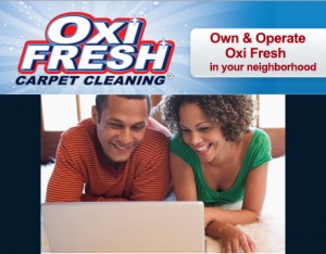 Own an Oxi Fresh Carpet Cleaning franchise