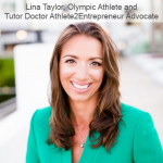 Lina Taylor supporting Tutor Doctor's Athlete2Entrepreneur program